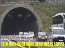 Bolu Da�� T�nelinden rekor say�da ge�i�