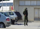 Hastane bah�esinde bomba pani�i
