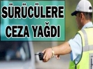Trafikte s�r�c�lere ceza ya�d�
