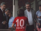 Boluspor kaptan� farkl� galibiyeti onlara arma�an etti!