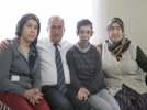 Y�lmaz�dan hastalara moral ziyareti