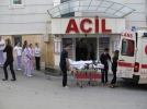 Hastanede deprem ve yang�n tatbikat�