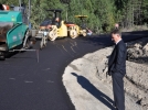 Tekke gurup yolu trafi�e a��l�yor