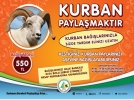 Kurban bereketi payla�t�k�a artar