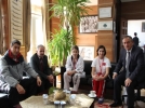 �ampiyonlardan Y�lmaz�a ziyaret