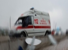 Ambulans kaza yapt�