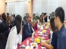Ba�kan ��rencilerin sorunlar�n� dinledi