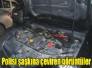 Cephanelik araca polis operasyonu