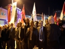 Belediye Meydan��nda sald�r� protestosu