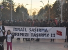 Bolu�da 150 ki�i Mescid-i Aksa i�in y�r�d�