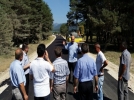 Yedig�ller yolunda bak�m �al��mas�