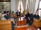 Kent Konseyi yeni y�netiminden ziyaret