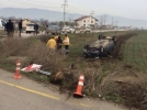 A�B� ��retim �yesi kaza yapt�