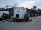 Trakt�r muayenesi i�in kuyru�a girdiler