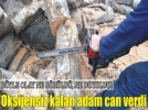 Kesim motorundan ��kan duman zehirleyerek �ld�rd�
