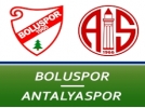 Bolu-Antalya TRT Spor�da!..