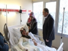 Yang�nzede aileye ziyaret