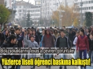 Bolu�da rezalet g�r�nt�ler
