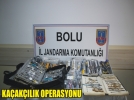 Y�zlerce ka�ak saat ele ge�irildi