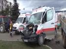 AMBULANS �N�NE �IKAN TRAKT�RE �ARPTI