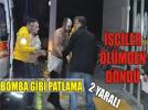 Trafo bomba gibi patlad�: 2 yaral�