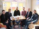 Ba�kan Y�lmaz hastalara moral verdi