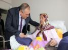 Ba�kan Y�lmaz�dan hastalara moral