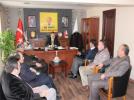 Geredeli tso �yelerinden demiryolu projesi i�in destek turu