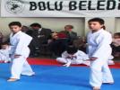 Belediyespor karatecilerinin ku�ak heyecan�