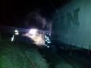 Bolu'da TIR yang�n�...