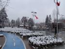 Bolulular g�ne beyaz �rt�yle uyand�
