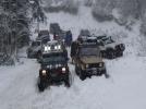 Kar alt�nda off-road yar��� nefes kesti