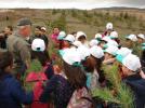 ��renciler bahar� fidan dikerek kar��lad�lar