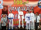 Belediyespor�dan alt�n ve g�m�� madalyalar