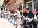 Ba�kan Y�lmaz esnaf duas�na kat�ld�