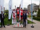 Milli bisiklet�ilerden madalya ya�muru
