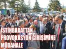 Bakan� protesto edemeden yakaland�lar
