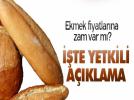 Ramazan�da pide ve ekme�e zam var m�?