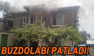 Ah�ap ev yang�nda harap oldu