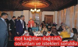 Vali Gerede�de iftar�n� a�t�
