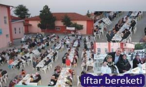 Semerkant�ta toplu iftar bereketi