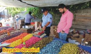 Bolu Pazar�nda denetim