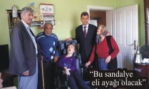 Song�l��n tekerlekli sandalye mutlulu�u