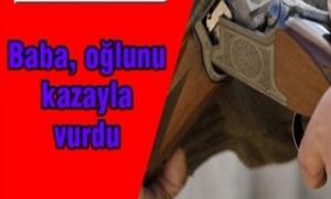 Yanl��l�kla o�lunu vurdu