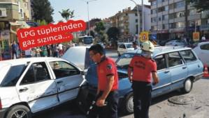 TRAF�K KAZASI KORKUTTU