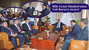 B�K Genel M�d�r�'nden Vali Baru�'a ziyaret
