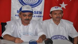 B�S�KLETL� MEMURLAR BOLU'YA GELD�
