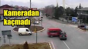 Trafik kazalar� MOBESE'de