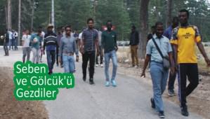 ��renciler Seben ve G�lc�k'� Gezdi