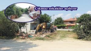��kmaz sokaklar a��l�yor